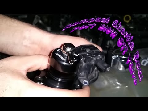Turbosmart Kompact Shortie Dual Port Blow Off Valve Mustang Ecoboost install