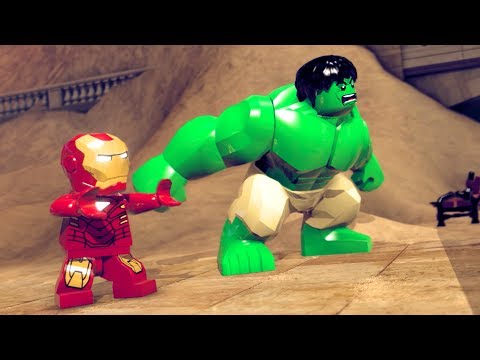 LEGO Marvel Super Heroes Walkthrough 1 Sand Central Station Defeat Sandman XB1 4k Ultra HD 2160p