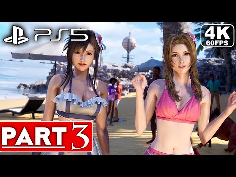 FINAL FANTASY 7 REBIRTH Gameplay Walkthrough Part 3 FULL GAME [4K 60FPS PS5] - No Commentary