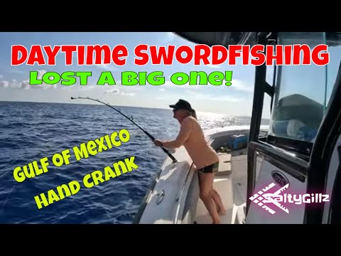 AGONY! Lost a Big Texas Daytime Swordfish