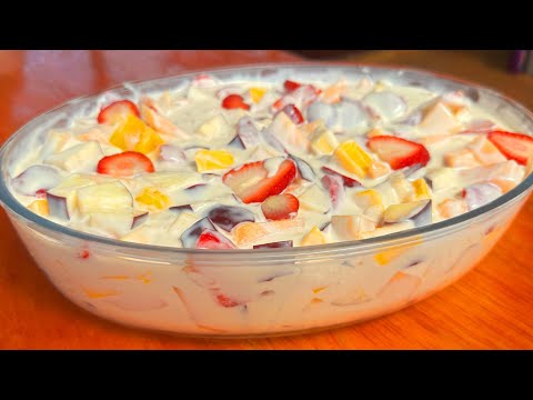 ENSALADA DE FRUTAS! Postre frutal exquisito 😋