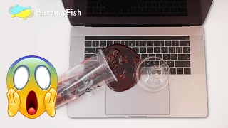 🥤Fake Spills from Epoxy Resin - Coca Cola Spilled on Mac - | Resin DIY