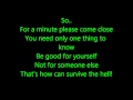 Flames to Burn - Words of Wisdom lyrics 
