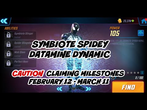 Symbiote Spider-man Milestone Datamine