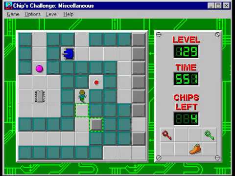 CCLP2 level 129 solution - 459 seconds