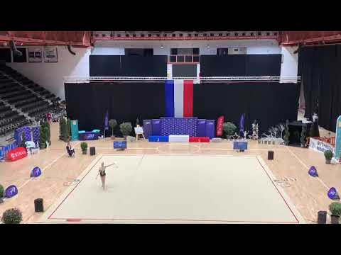 Chloé Sivadier Nat A 18+ championnat de France Nîmes 2023 massues