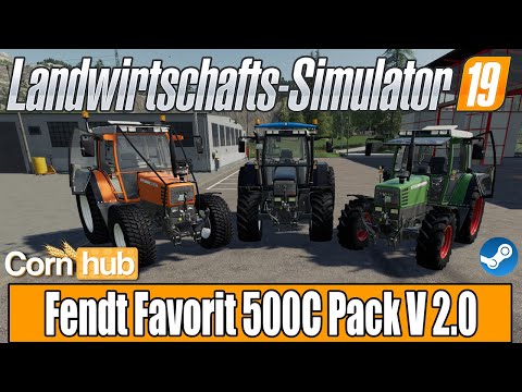 LS19 Modvorstellung - Fendt Favorit 500C Pack V 2.0 - LS19 Mods