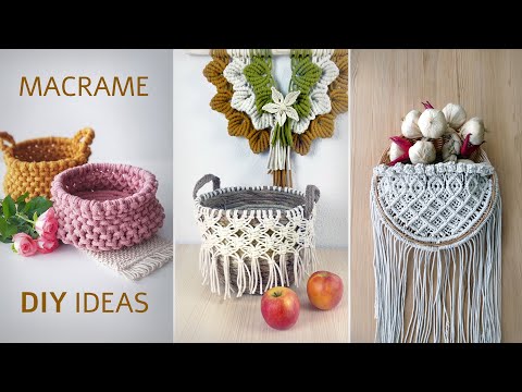 DIY Macrame Plant Hanger Easy NEW Diamond Design