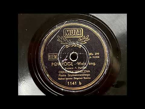 1949 ZBIGNIEW RAWICZ - Powrócę MUZA 10" 1141