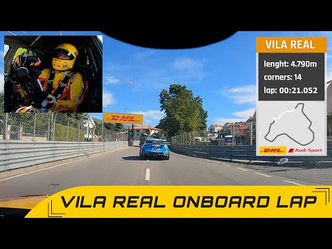 Onboardlap Vila Real with exhaust noise, Bjork, missing chicane.Tom Coronel in the Audi RS3, 2022