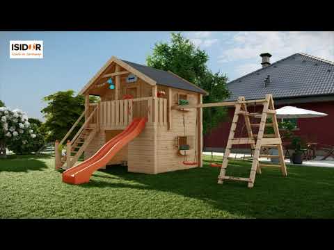 ISIDOR Spieltürme: Stelzenhaus BIG WOODY