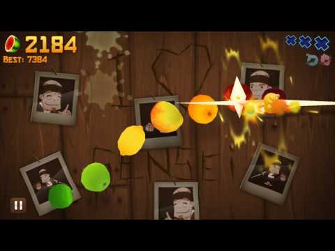 Fruit Ninja Classic Mode High Score: 5917 (Part 1/2)
