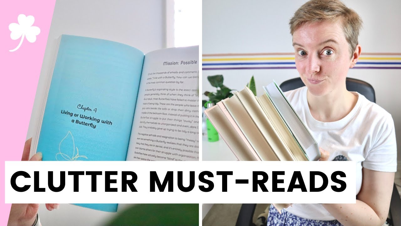 ☘️ You NEED To Read These Decluttering Books To Level Up • My Top 5 Favourite Decluttering Books