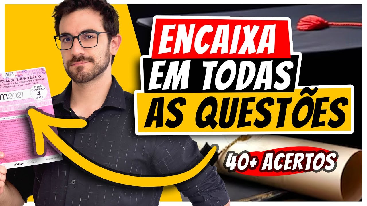 COMO RESOLVER HUMANAS ENEM SEM SABER A MATÉRIA!! (Veja antes do ENEM!!)