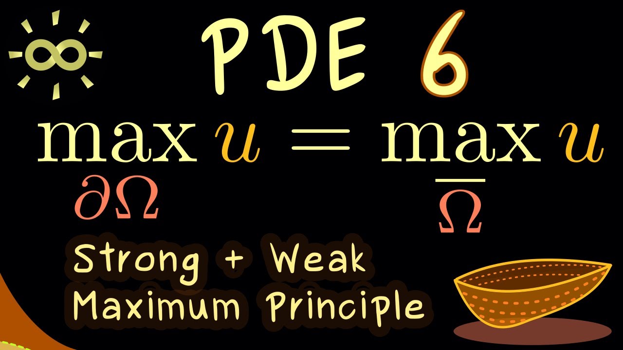 Partial Differential Equations 6 | Proof of Maximum Principle [dark version]