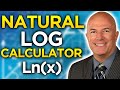 Logarithms and Natural Logarithms and Eulers Constant (e) Calculator Video