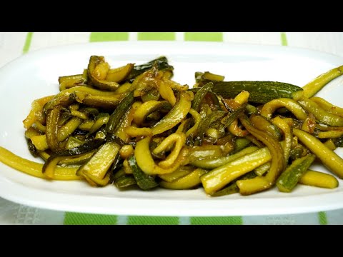 Zucchine Caramellate Contorno Sfizioso e Veloce - Caramelized Courgettes Delicious Side Dish