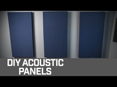 HOW TO // DIY Acoustic Panels for your Home Studio!