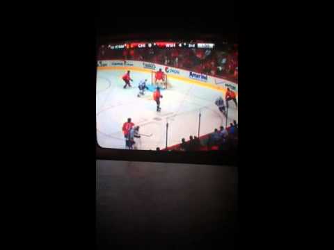 Chicago Blackhawks vs Washington Capitals 4/11/2014 lose hockey game