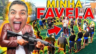 A PRIMEIRA TRETA da MINHA FAVELA 🤬 GTA RP (Paulinho o LOKO)
