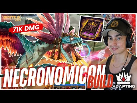 NEW NECRONOMICON BUILD DOES INSANE DAMAGE ON KUKULKAN! Smite 2 Deity Ranked Conquest