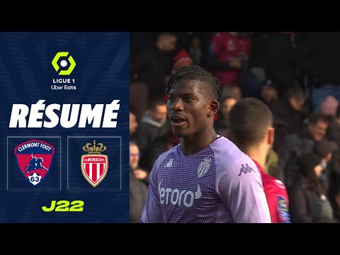 CLERMONT FOOT 63 - AS MONACO (0 - 2) - Résumé - (CF63 - ASM) / 2022-2023