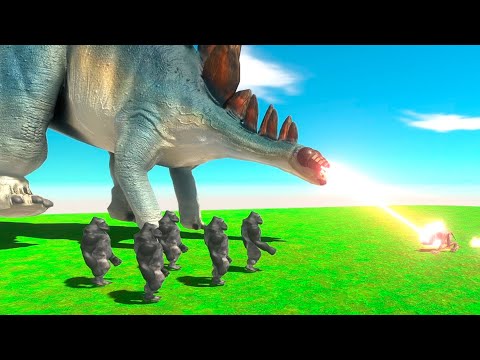 GIANT STEGOSAURUS & KING KHUNG vs EVERY UNIT   Animal Revolt Battle Simulator