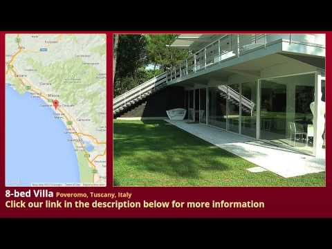 8-bed Villa for Sale in Poveromo, Tuscany, Italy on italianlife.today