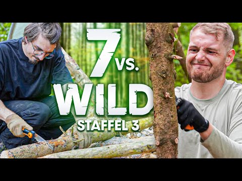 🔥😳7vsWild VORBEREITUNG! - 48h im WALD mit unserer FLASCHE!