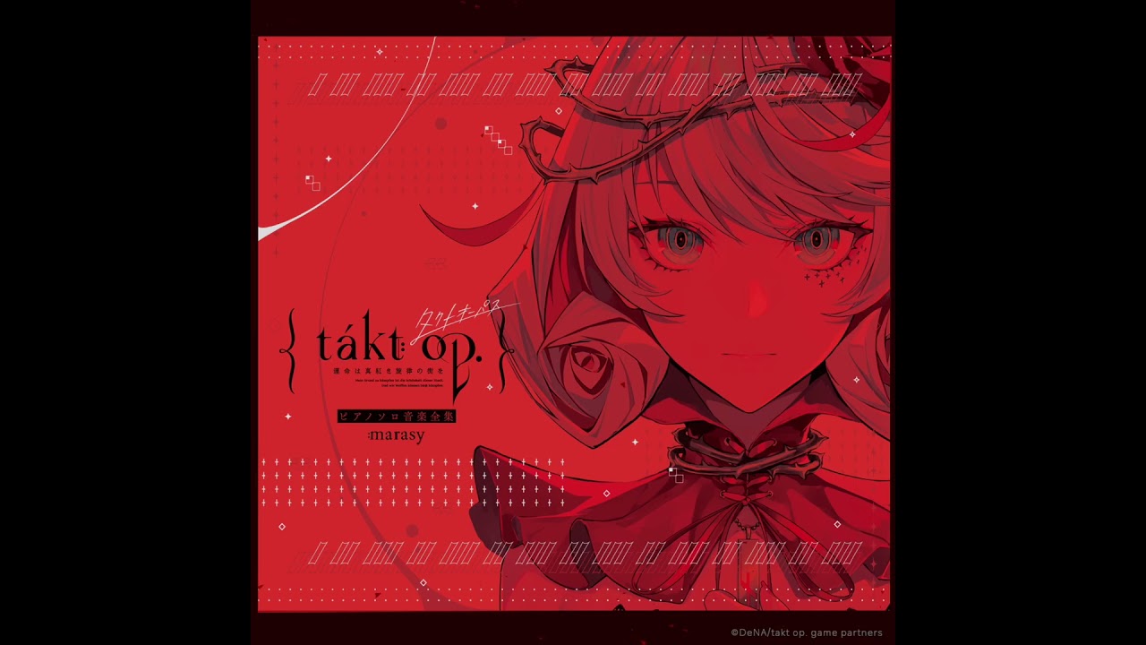 #まらしぃ takt op. 運命は真紅き旋律の街を ピアノソロ音楽全集 #shorts   #marasy #タクトオーパス #taktop #LAM #piano #クラシック