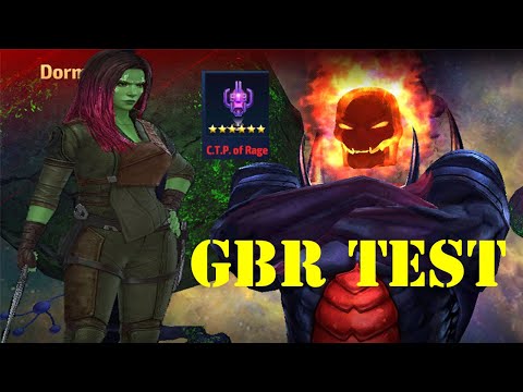 Gamora vs Dormammu | Gamora gbr test | Marvel Future Fight