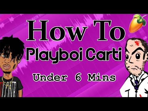 From Scratch: A Playboi Carti Song and Beat in Under 6 Minutes | FL Studio Trap Tutorial Rap Hip Hop