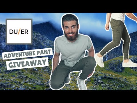 DUER Live Free Adventure Pant Review & GIVEAWAY