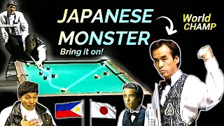 EFREN REYES MEETS THE JAPANESE MONSTER