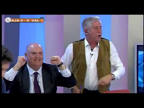 CELEBRACION GOL RODRIGO EN EL AJAX VALENCIA CF (0-1) DE CHAMPIONS LEAGUE