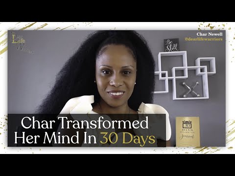 Developing Mindset - Virtual Coaching - 30 Days to a New You Journal