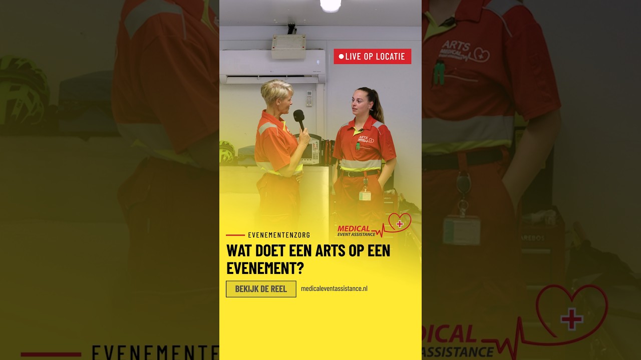 De rol van een Arts op een evenement