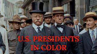 Early 20th Century U.S. Presidents in Color