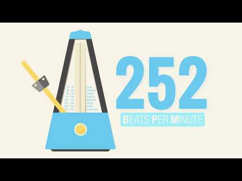 252 BPM Metronome | The BLuetiFuLL MeTRoNoME