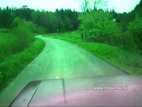 Ł.Howorski, A.Tokarzewski, Classicauto Rajd Magurski 2011, PS 9, Wójtowa onboard