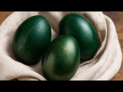 Three ingredients – a wow egg: The most beautiful Easter idea 2025!