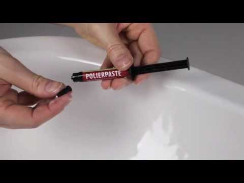 picobello // Reparatur-Set Sanitär Keramik - DIY reparieren Löcher Chips in Waschbecken WC Badewanne