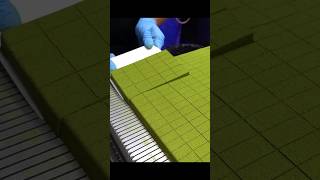 Why Is Matcha Chocolate Cut So Neatly? Taiwanese Chocolate Making Process