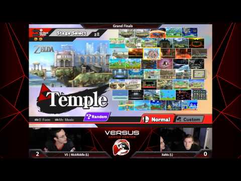 Versus Weekly 4/23/15 - Grand Finals Set2 - Xaltis vs. NickRiddle - Smash 4