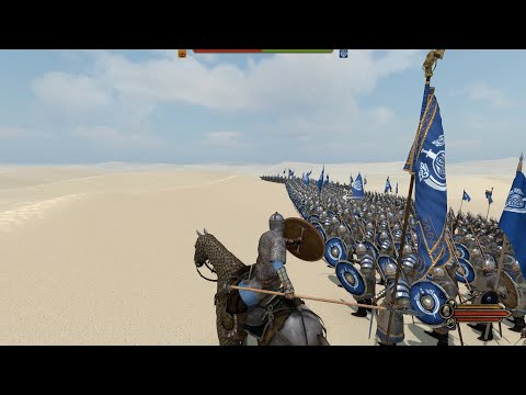 Sturgian Tribe vs Aserai Army – 2000 Men Epic Desert Battle in Mount & Blade 2: Bannerlord ⚔️