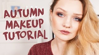 AUTUMN BROWN MAKEUP TUTORIAL | tinytwisst