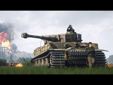 Squad 44 - Total Tiger Tank Superiority in Grave - 4K