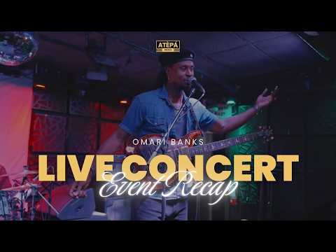 Omari Banks Live Concert at Stephen Talkhouse | Amagansett NY | Atèpá Media