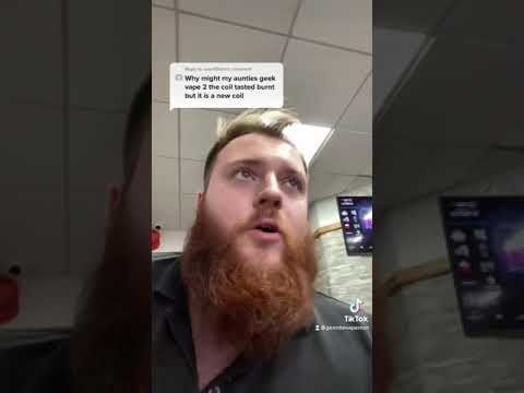 WHY DOES MY COIL TASTE BURNT?