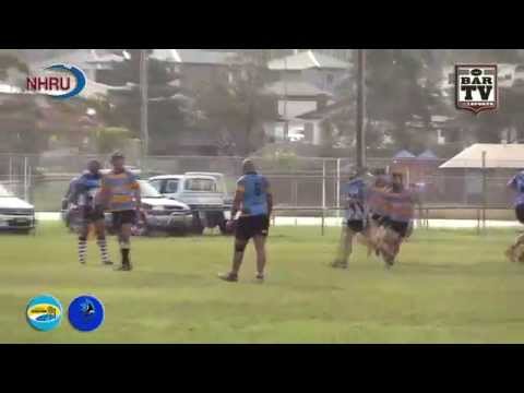 2015 NHRU Round 5 Premier 2 Highlights - Southern Beaches v Nelson Bay